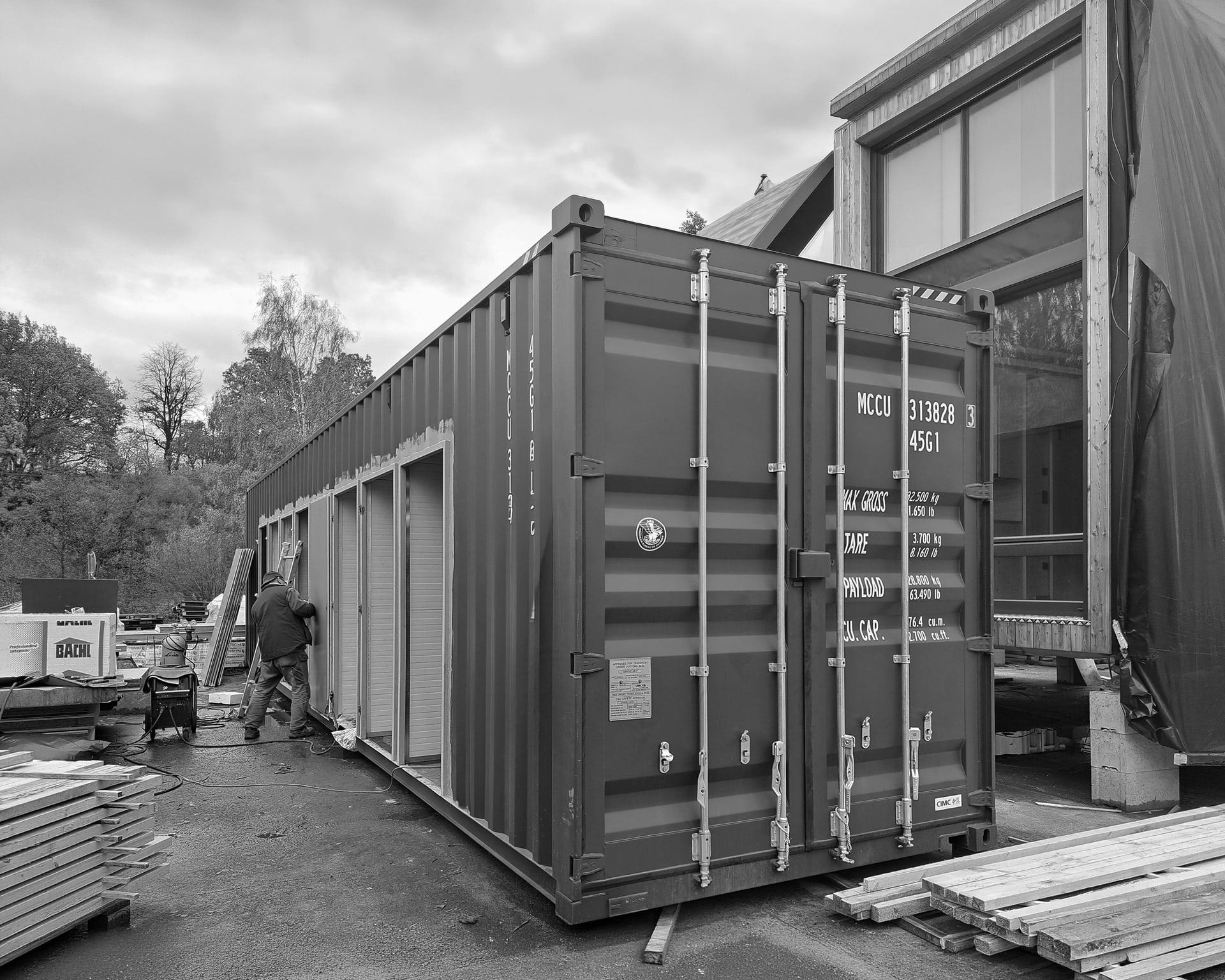 Skladový kontejner na míru